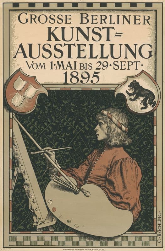 Große Berliner Kunstausstellung as a canvas print