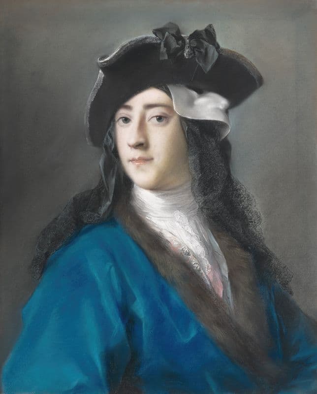 Gustavus Hamilton (1710–1746), Second Viscount Boyne, in Masquerade Costume (1730–31) as a canvas print