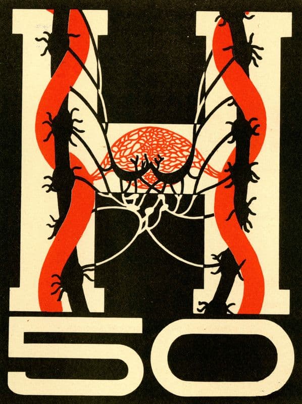 H 50 (1910-1950) as a canvas print