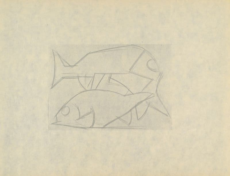 H. Gaudier-Brzeska, 1891-1915 Pl.17 as a canvas print