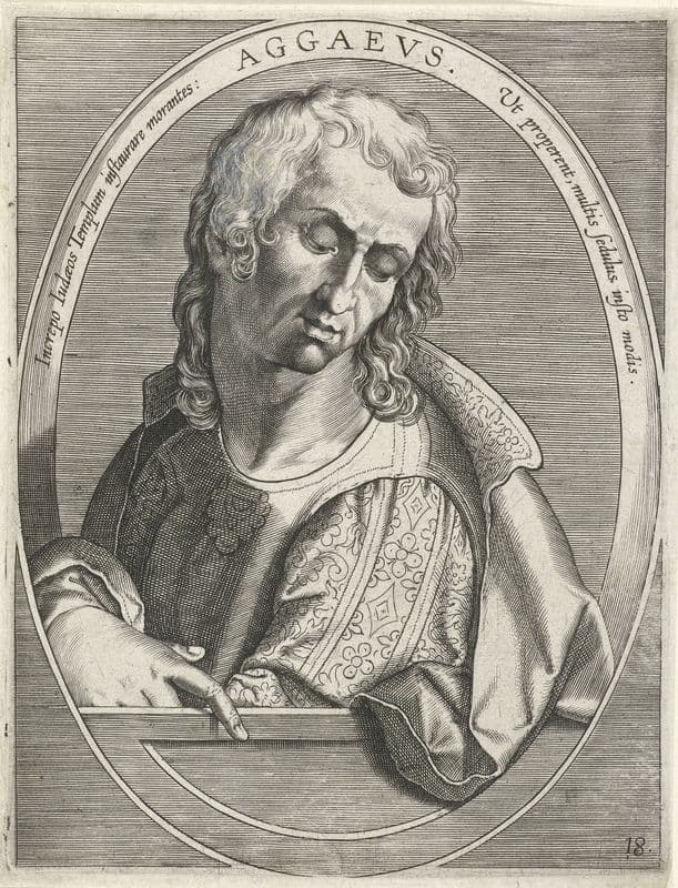 Haggai as a canvas print