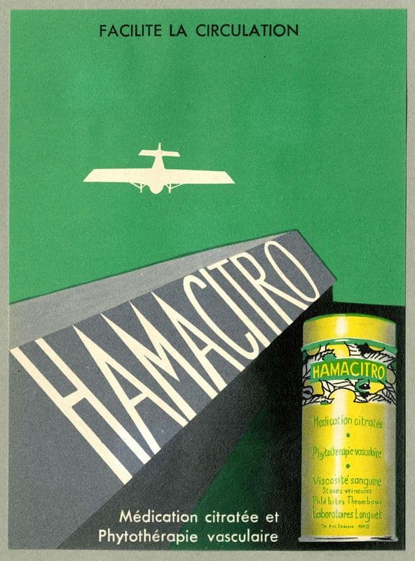 Hamacitro (1910-1950) as a canvas print