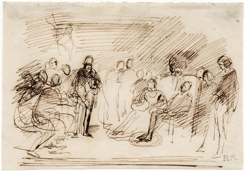 Hamlet voor het koningspaar as a canvas print