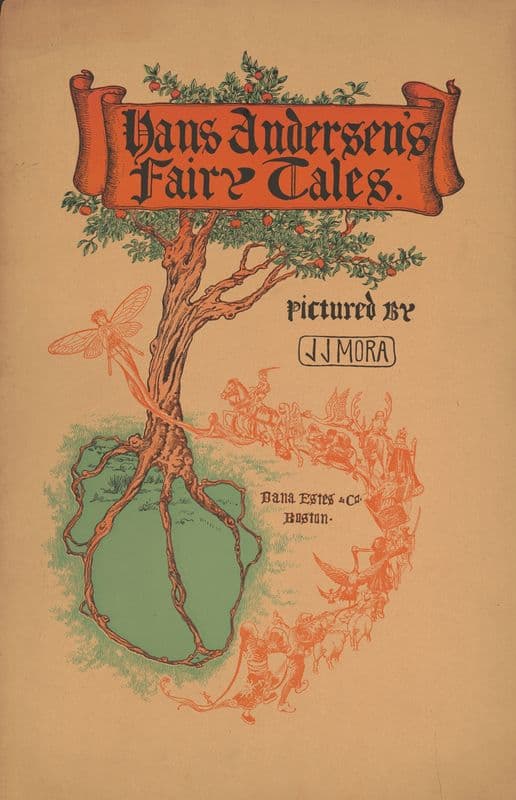 Hans Andersen’s fairy tales as a canvas print