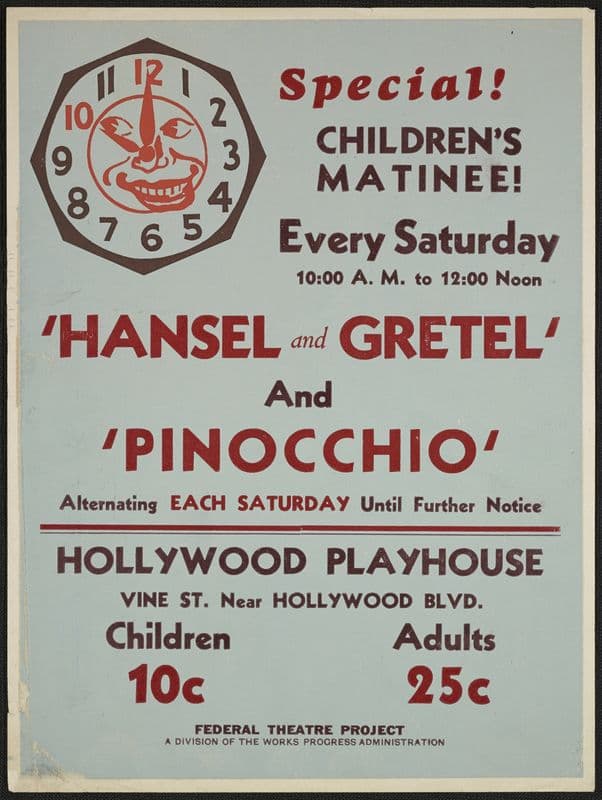Hansel and Gretel (1934-1943) as a canvas print