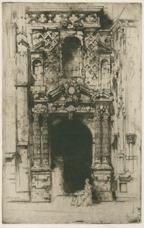 Harfleur as a canvas print
