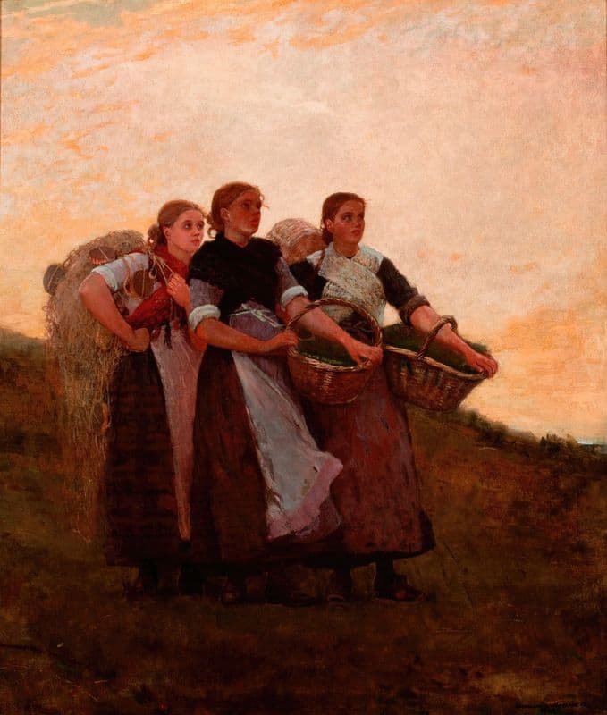 Hark! The Lark as a canvas print