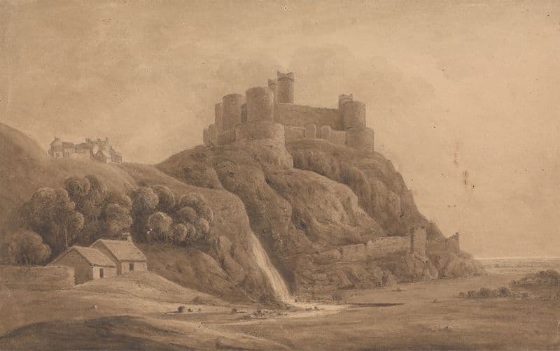 Harlech Castle. as a canvas print