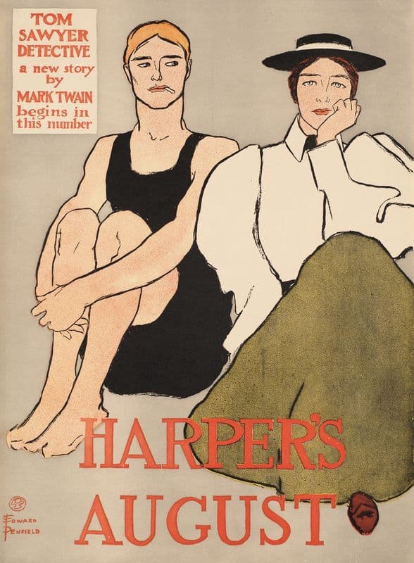 Harper’s August as a canvas print