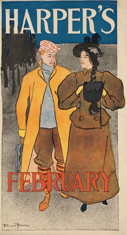 Harper’s February as a canvas print
