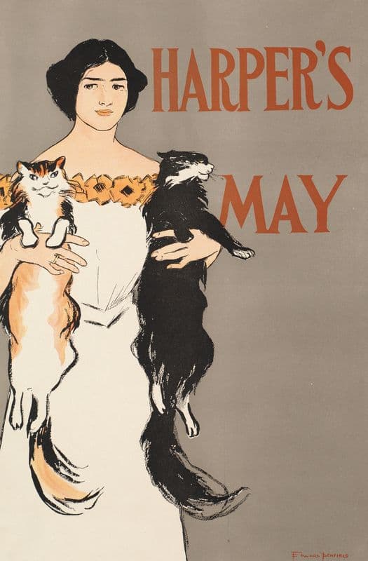 Harper’s May as a canvas print