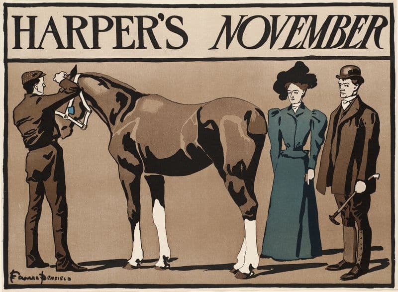 Harper’s November as a canvas print