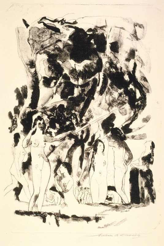 Harvest Festival (1919-1920) as a canvas print