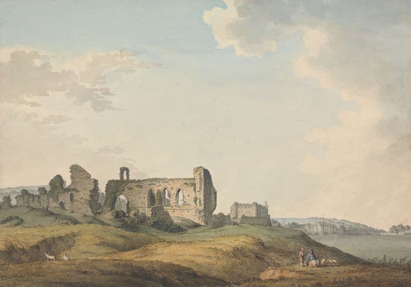 Haverfordwest, Pembrokeshire as a canvas print