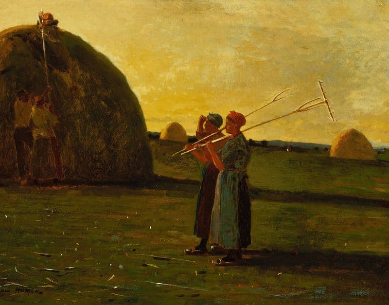 Haymakers as a canvas print