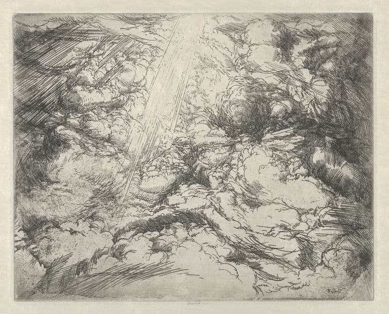 Heavenly Hosts as a canvas print
