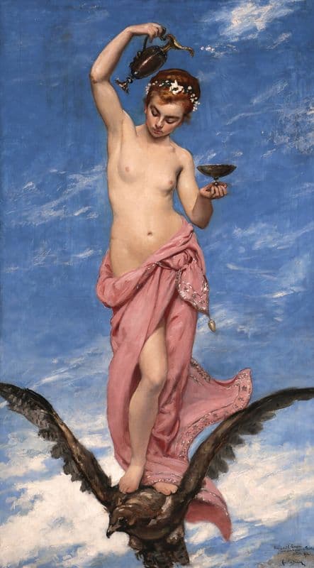 Hebe as a canvas print