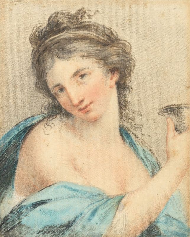 Hebe as a canvas print