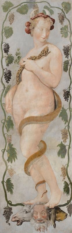 Hecate (the Moon) (1543 - 1545) as a canvas print