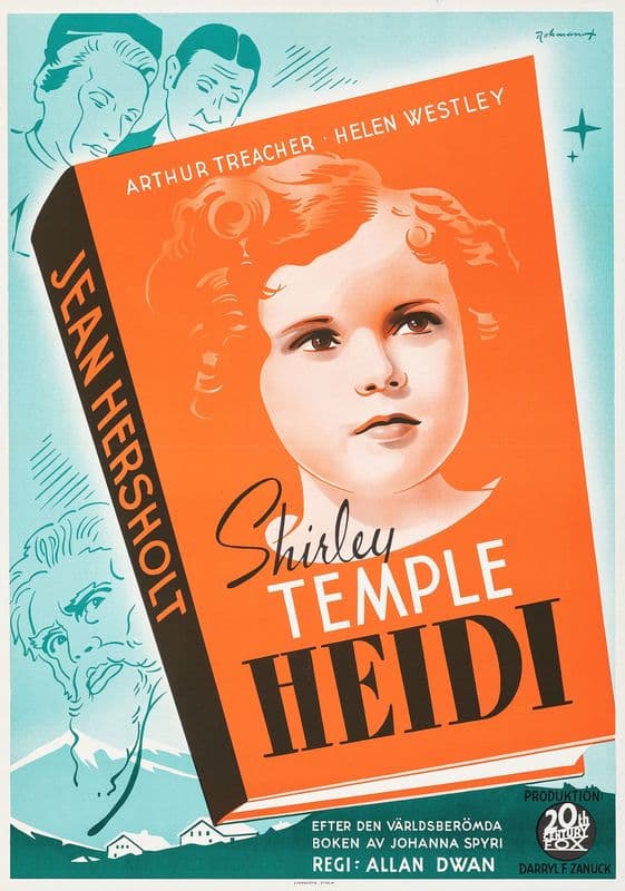 Heidi as a canvas print