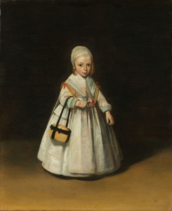 Helena van der Schalcke (c. 1648) as a canvas print