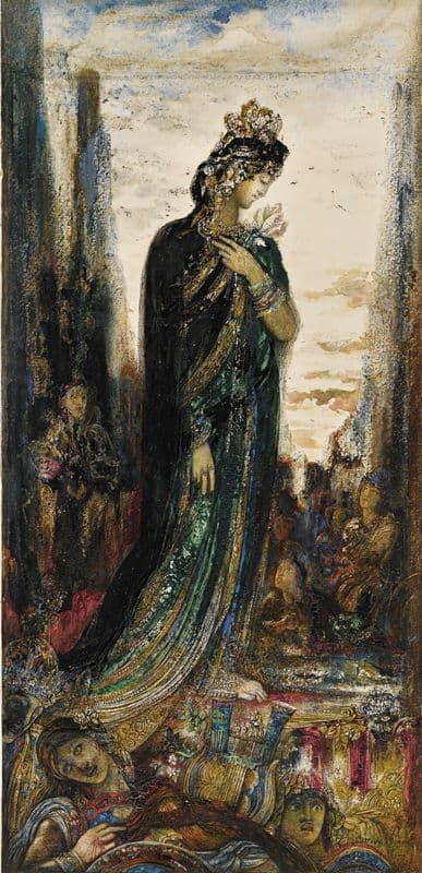 Hélène as a canvas print