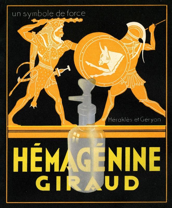 Hémagénine Giraud (1910-1950) as a canvas print