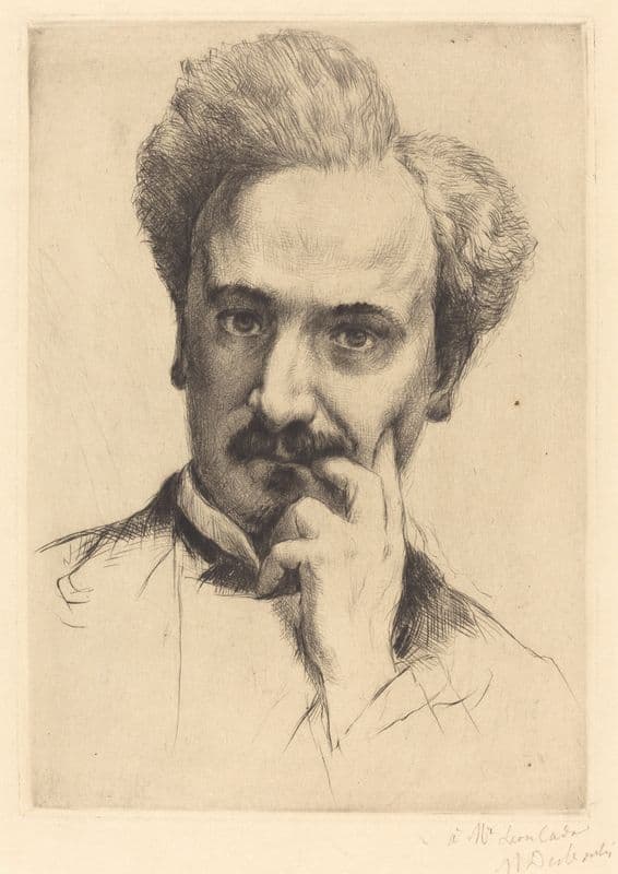 Henri Rochefort as a canvas print