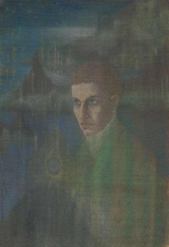 Henri van Booven als jonge priester (Van Booven’s Priesterbeeld) (1900 - 1901) as a canvas print