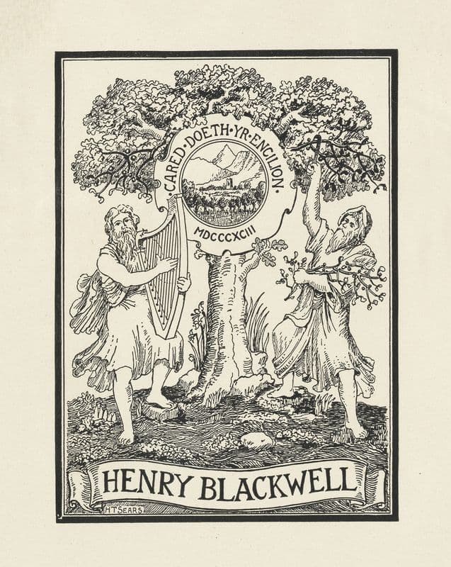 Henry Blackwell as a canvas print