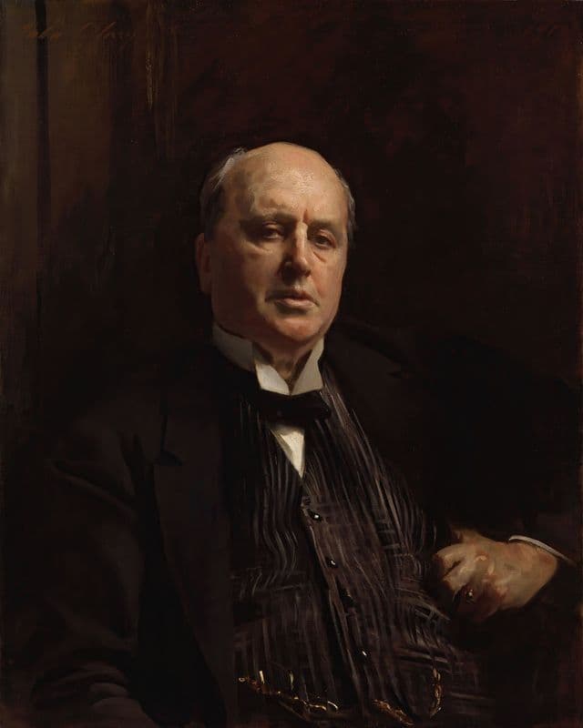 Henry James as a canvas print