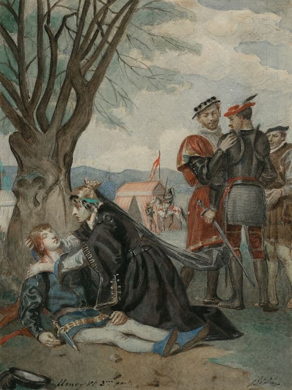 Henry VI part 3 as a canvas print