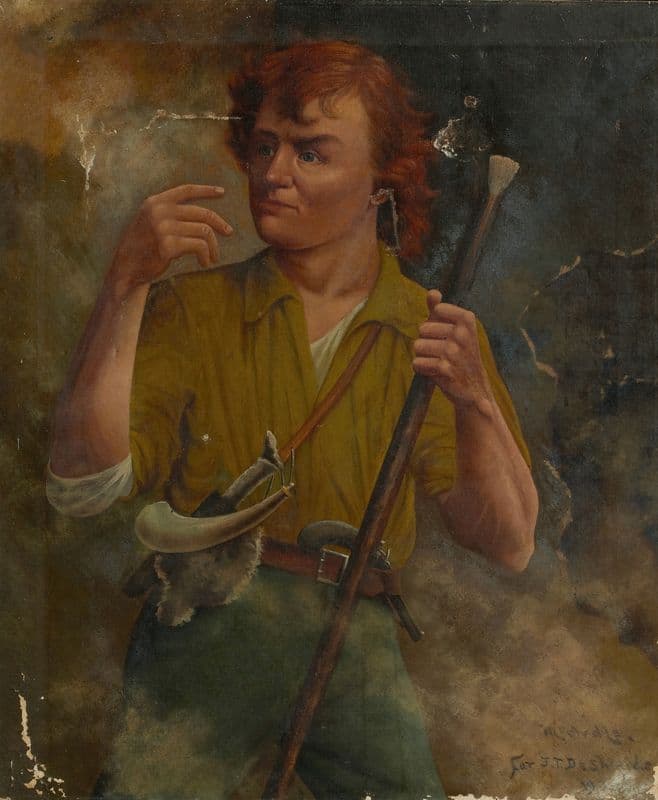 Henry W. Karnes (circa 1905) as a canvas print