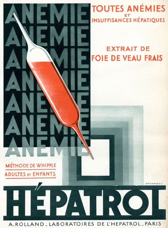 Hépatrol (1910-1950) as a canvas print