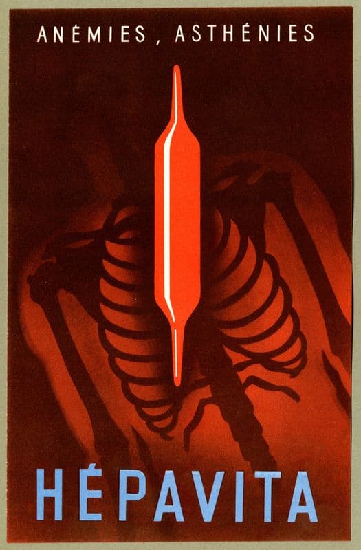 Hépavita (1910-1950) as a canvas print