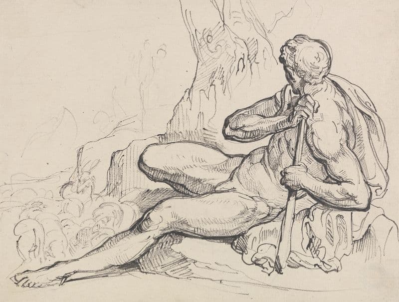 Hercules Resting as a canvas print