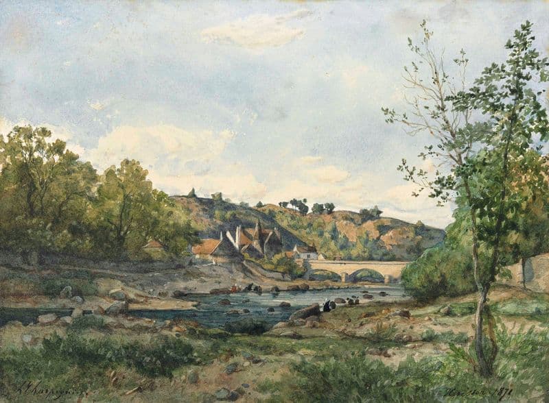 Hérisson as a canvas print