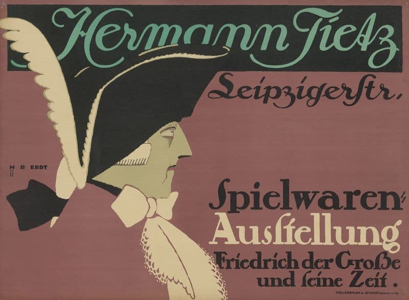 Hermann Tietz Friedrich der Große und seine Zeit as a canvas print