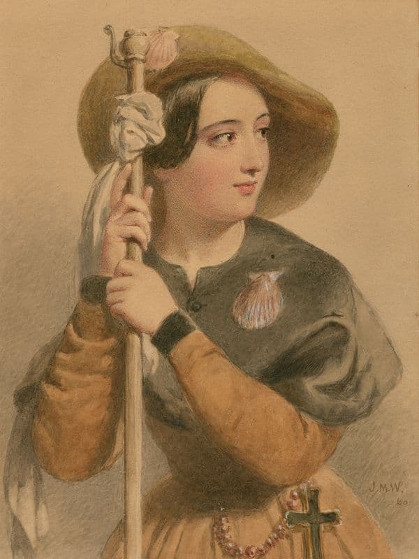 Heroines of Shakespeare Pl.1 as a canvas print