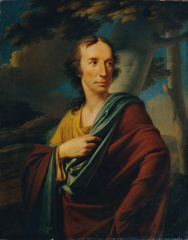 Herrenporträt as a canvas print