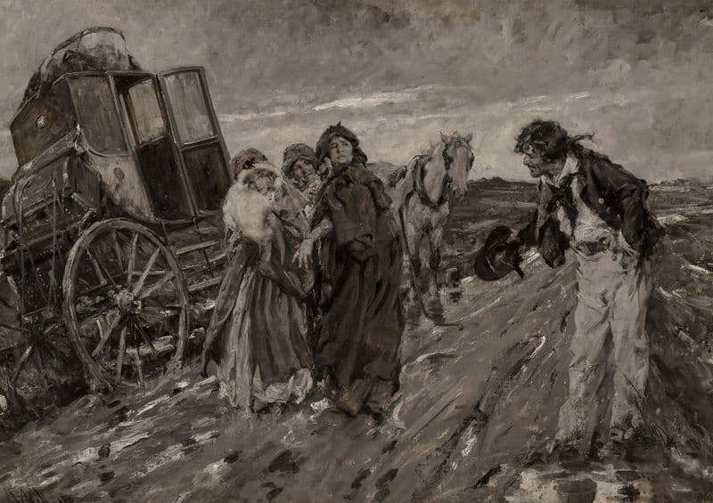 High Noon as a canvas print