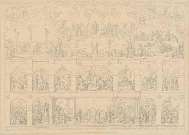 History of Germany (1820–50) as a canvas print