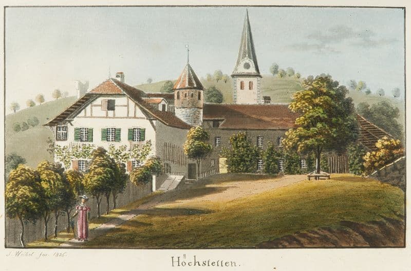 Höchstetten as a canvas print