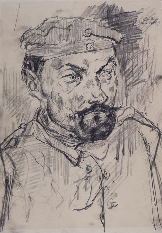 Homeguard Soldier Ernst Pflanz as a canvas print