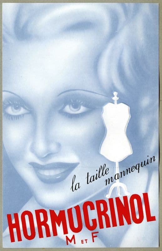 Hormocrinol (1910-1950) as a canvas print