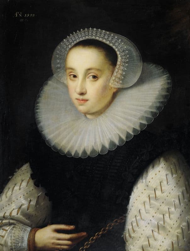 Hortensia del Prado (d 1627) as a canvas print