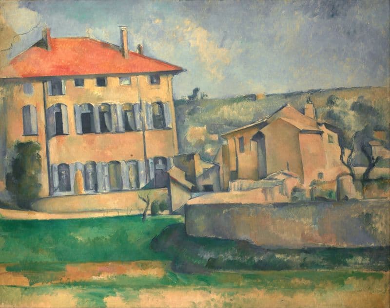 House in Aix (1885 - 1887) as a canvas print