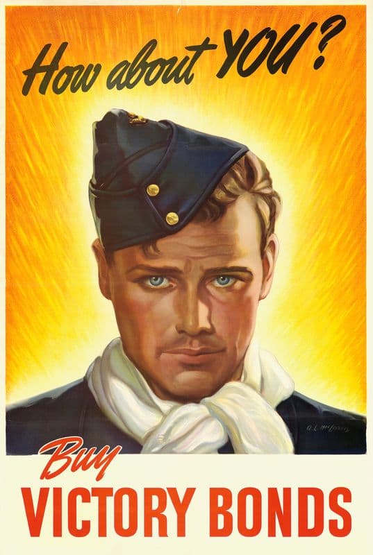 How About You, Buy Victory Bonds as a canvas print