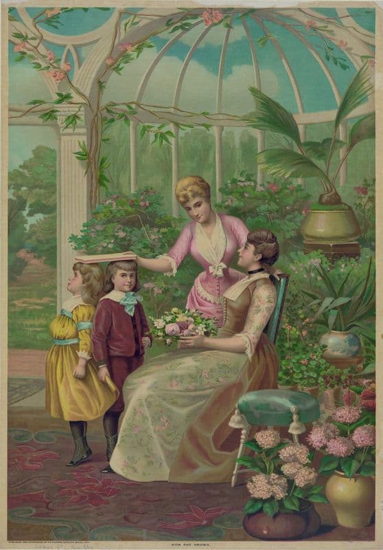 How she grows as a canvas print