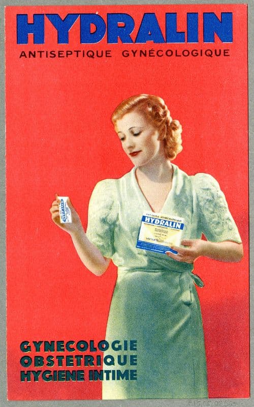 Hydralin (1910-1950) as a canvas print